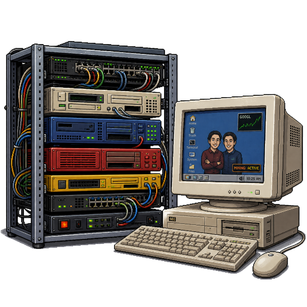 Google Cluster Terminal, one-of-one computer