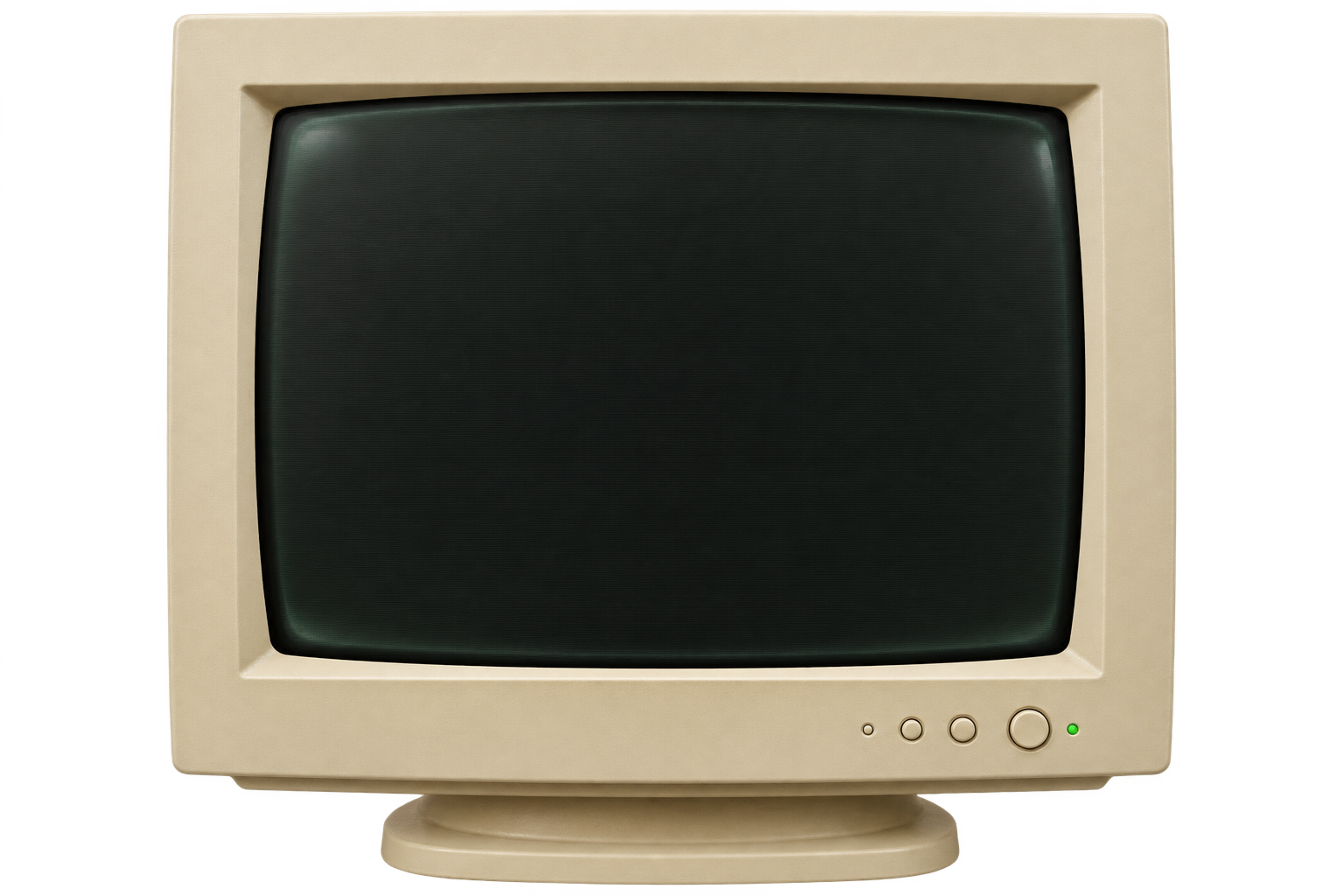 Vintage CRT monitor showing the live pool treasury