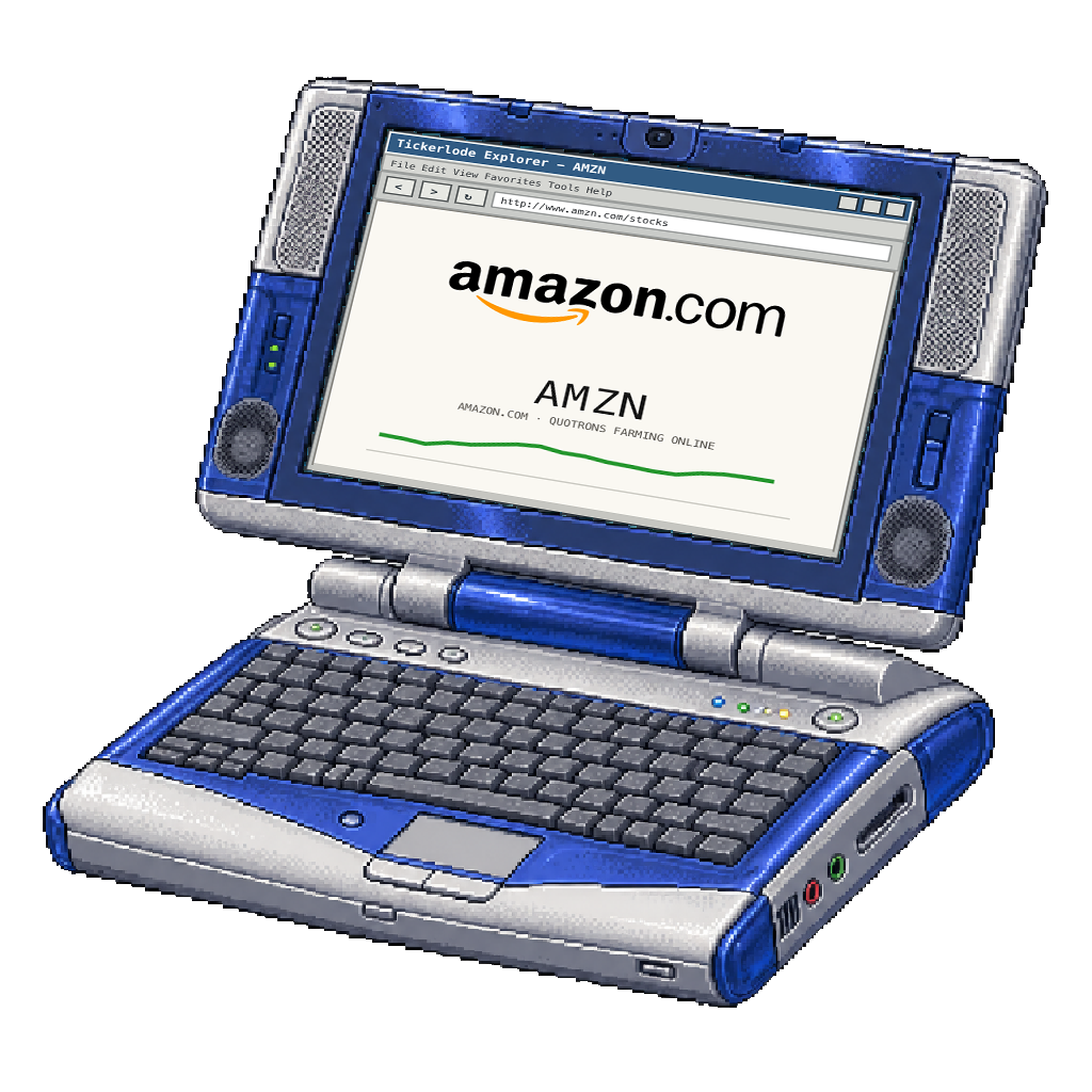 Sony VAIO W Series PCV-W20 in VAIO BLUE with AMZN screen art